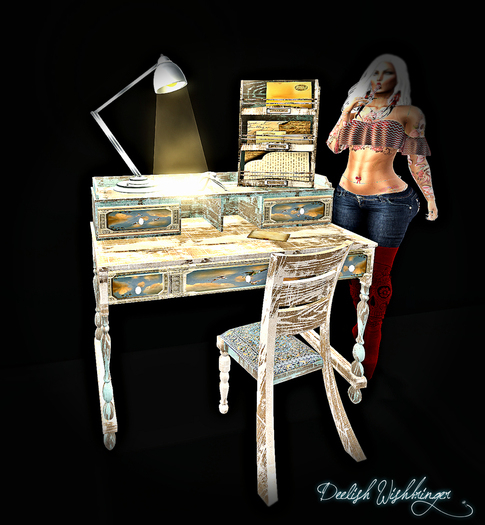 DEMO European Writing Desk 8LI PROP