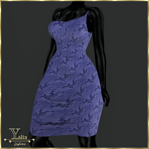 Yalin Fashion COCO Dress Purple Cocktaildress