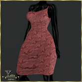Yalin Fashion COCO Dress Oldrose Cocktaildress