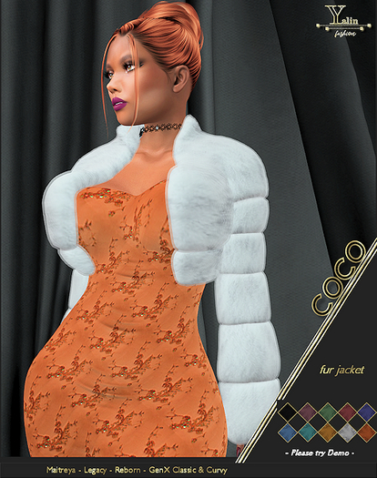 Yalin Fashion COCO Jacket DEMO Furjacket