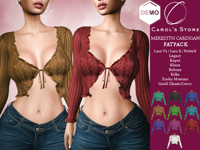 Carol's Store-Meredith Cardigan DEMO