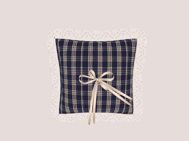 Pillow Dark Red