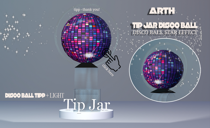 ARTH - DISCO TIP JAR BALL