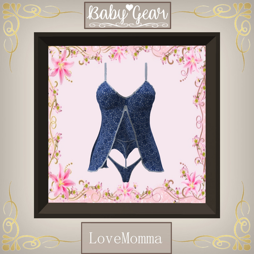 LoveMomma Babydoll - Bliss 2 - Blue (Bagged)