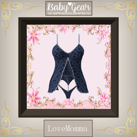 LoveMomma Babydoll - Bliss 3 - Dark Blue (Bagged)