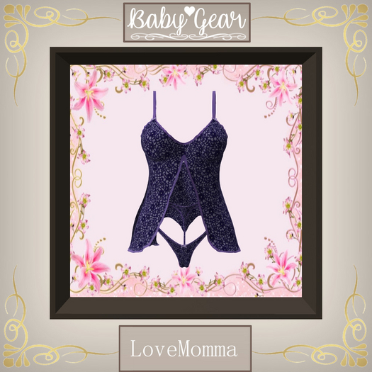 LoveMomma Babydoll - Bliss 4 - Purple (Bagged)