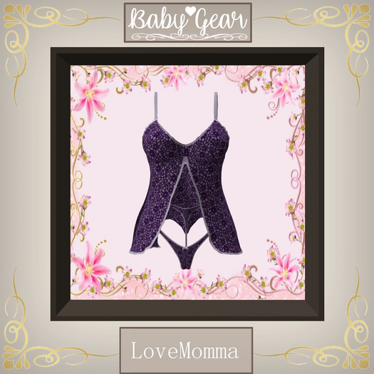 LoveMomma Babydoll - Bliss 5 - Plumb (Bagged)