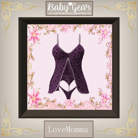 LoveMomma Babydoll - Bliss 6 - Violet (Bagged)