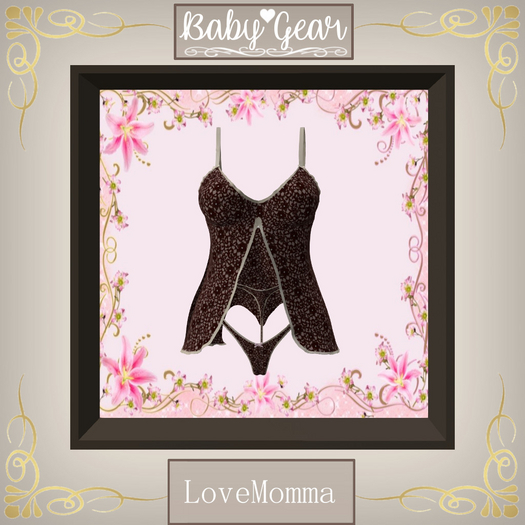 LoveMomma Babydoll - Bliss 8 - Chocolate (Bagged)