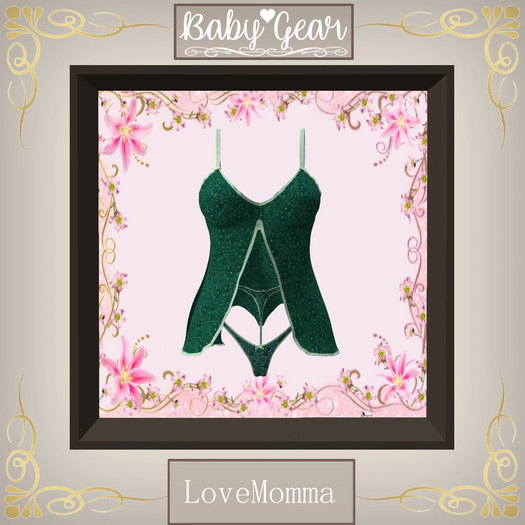 LoveMomma Babydoll - Bliss 12 - Teal (Bagged)