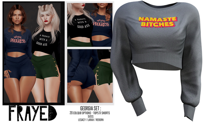 Frayed - Georgia Sweater - Namaste