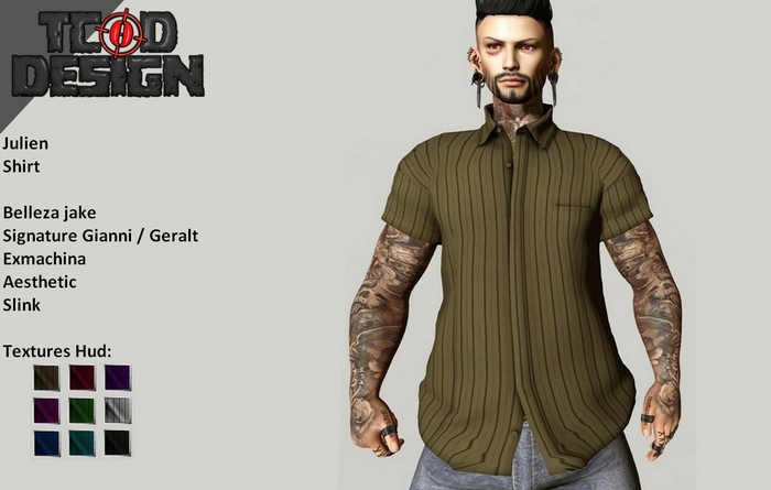 Shirt ~ Julien [Textures Hud]...