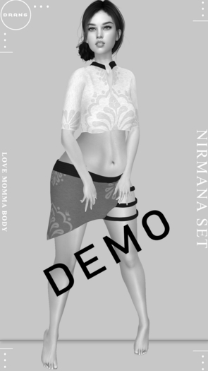 Drang // Nirmana Top & Skirt DEMO!!
