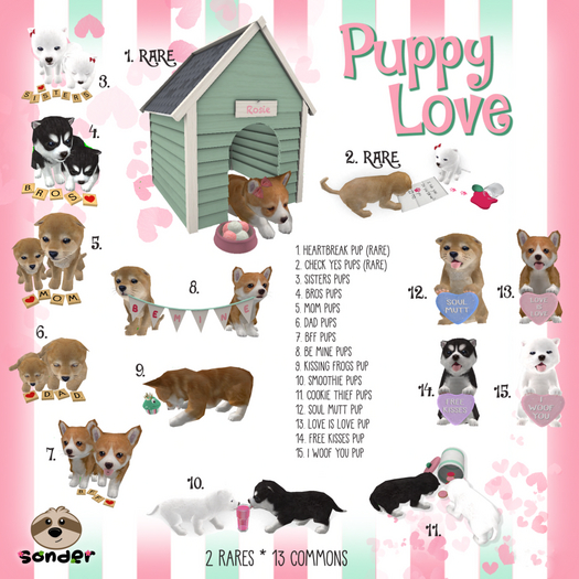 (-sonder-} Be Mine Pups