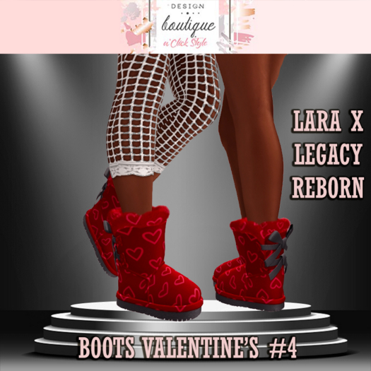 "n'Click Style"  VALENTINE BOOTS #4
