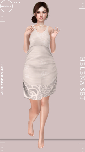 Drang // Helena Dress Love Momma