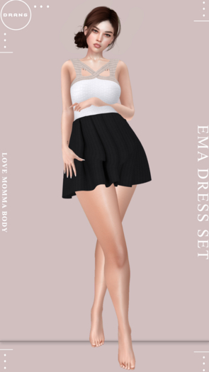 Drang // Ema Dress Love Momma