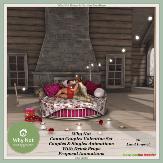 Why Not - Canna Couples Valentine Set-Boxed