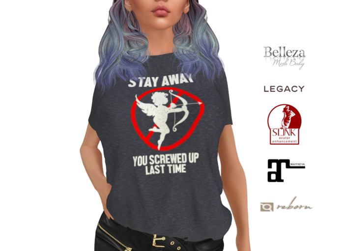 Screwed Up Last Time Womens Classic Tee V-Day 2024