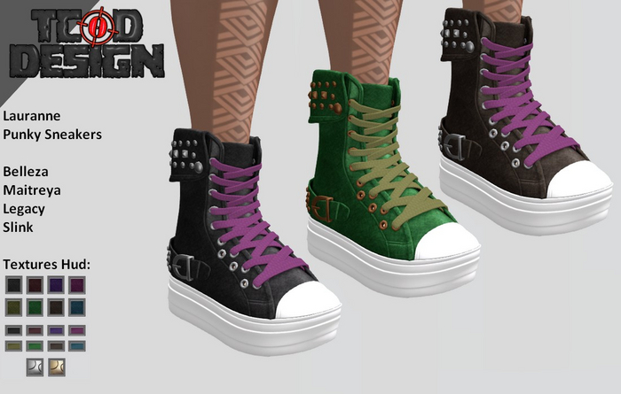 Punky Sneakers ~ Lauranne [ADD ME]...