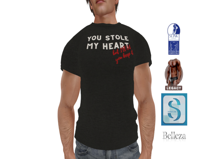 Stole My Heart Men's Classic Tee's V-Day 2024