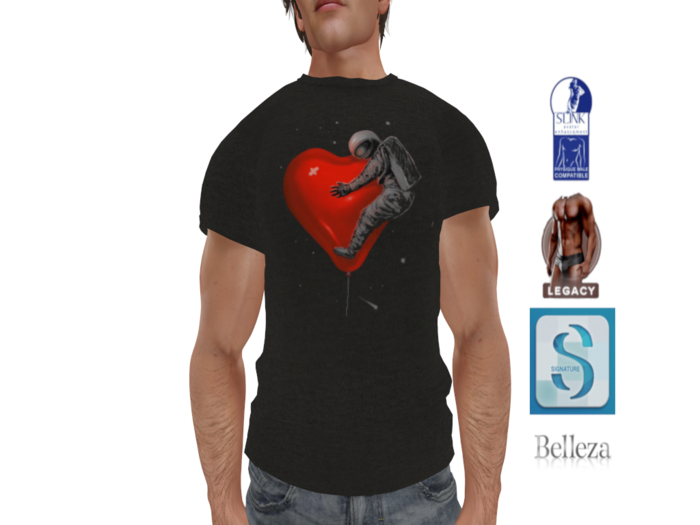 Heavenly Heart Men's Classic Tee's V-Day 2024