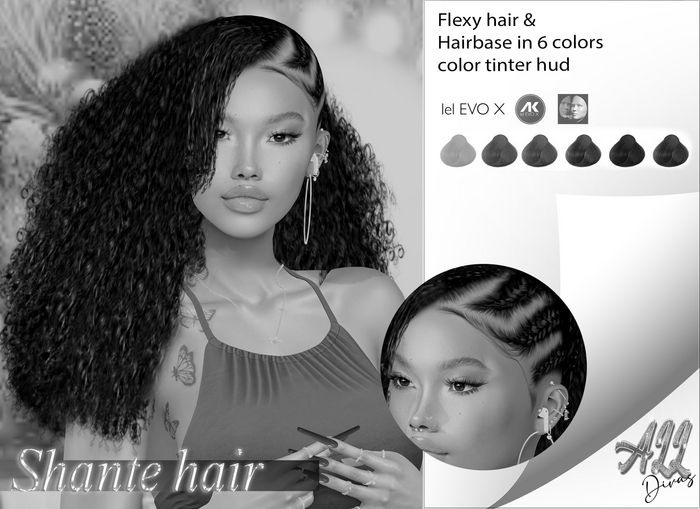 [All Divas] Shante Hair DEMO