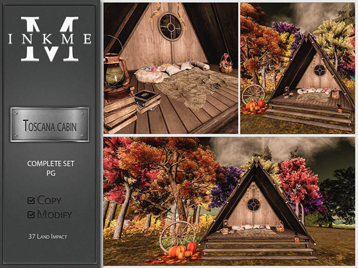 ::InkMe:: Toscana cabin PG