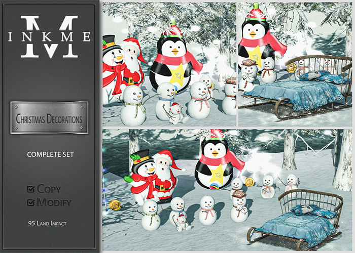 ::InkMe:: Christmas Decorations FATPACK