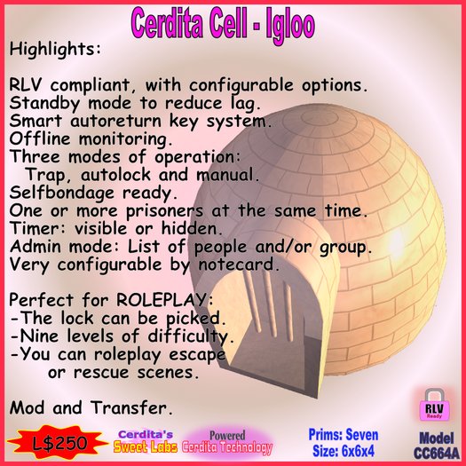 Cerdita Cell - Igloo
