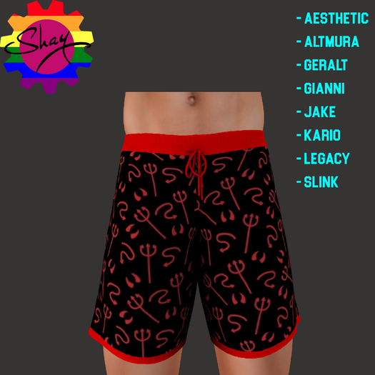 Devilishly Handsome Shorts