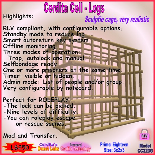 Cerdita Cell - Logs