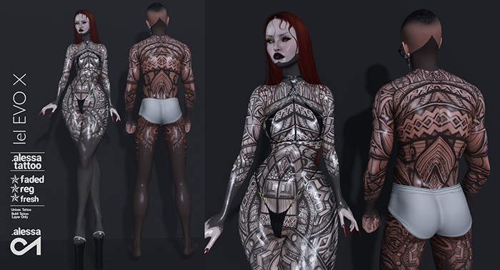 .alessa Insanity Tattoo BoM