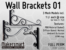 Makersmart: Wall Brackets 01