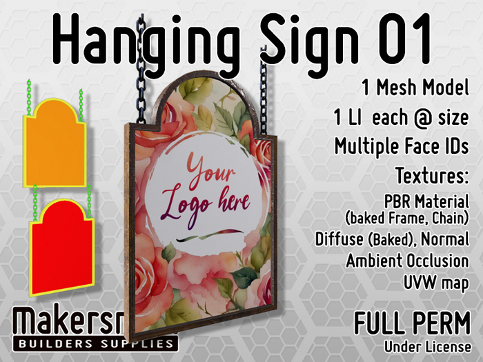 Makersmart: Hanging Sign 01
