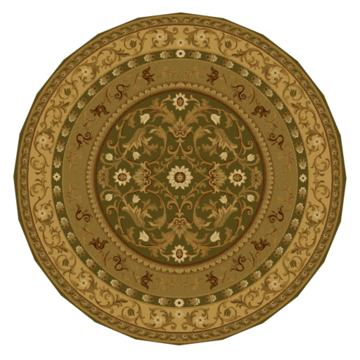 Earth Tones Floral Rug