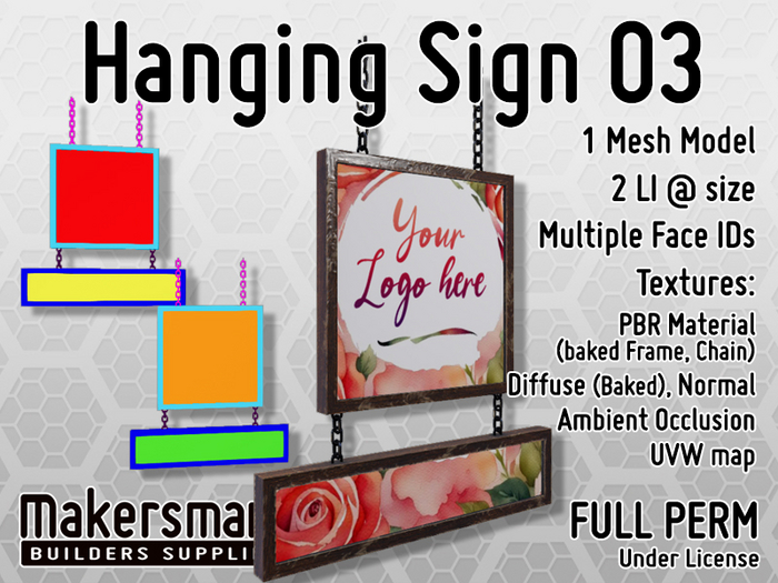 Makersmart: Hanging Sign 03