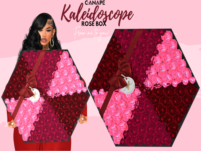 [Canape] Kaleidoscope Rose Box  MIXED R/P/C