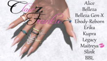 ~CF~ BasicBish Nails - BabyBoomer Glitter - MAITREYA