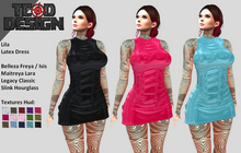 Latex Dress ~ Lila [Textures Hud]...