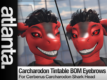 atlanta. - Carcharodon Tintable BOM Eyebrows