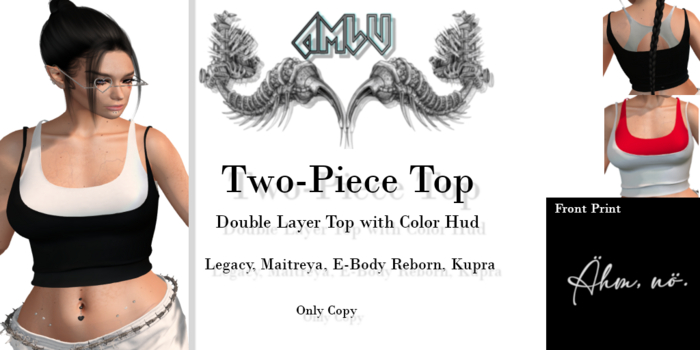Amlu - Aehm Noe - Two-Piece Top