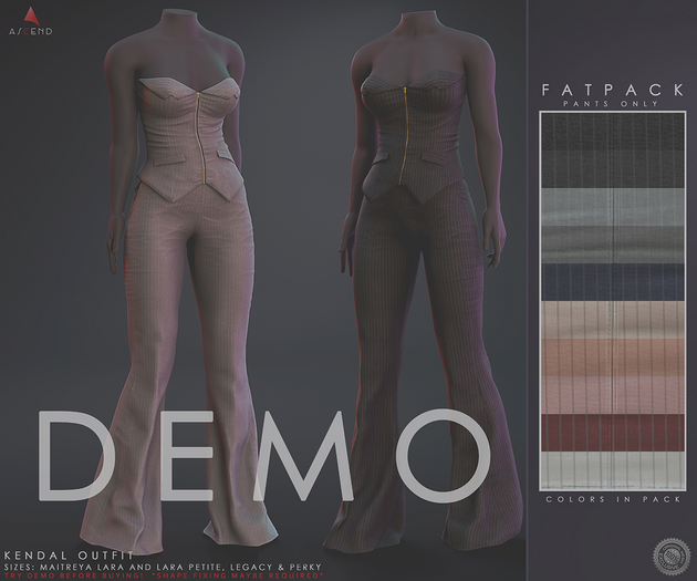 //Ascend// Kendal Pants - DEMO