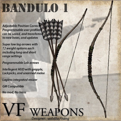 VF Weapons Bandulo 1 bow