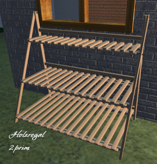 Holzregal Sprossen