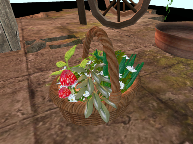 Medicinal herb basket