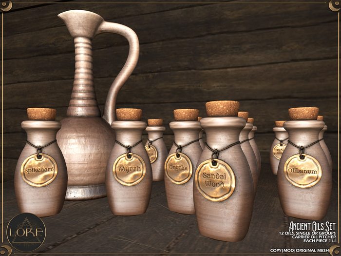 LORE Ancient Oils Set 