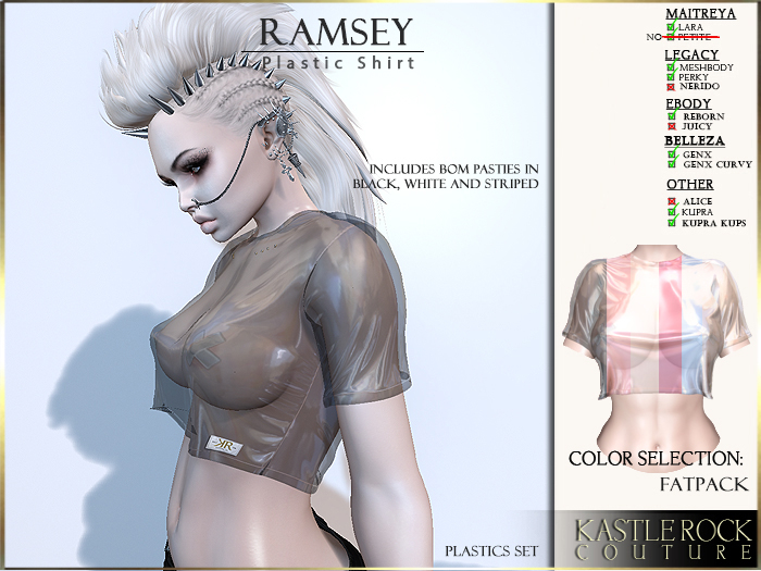 :KR: Ramsey Shirt - Plastic - Fatpack