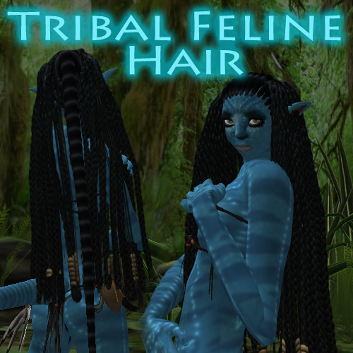 (PS) Tribal Feline Hair