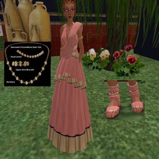 Greek Dress Daphne Rosa